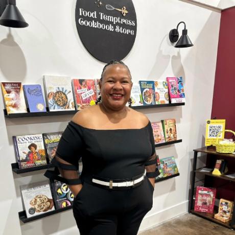 The Food Temptress owner Rekaya Gibson