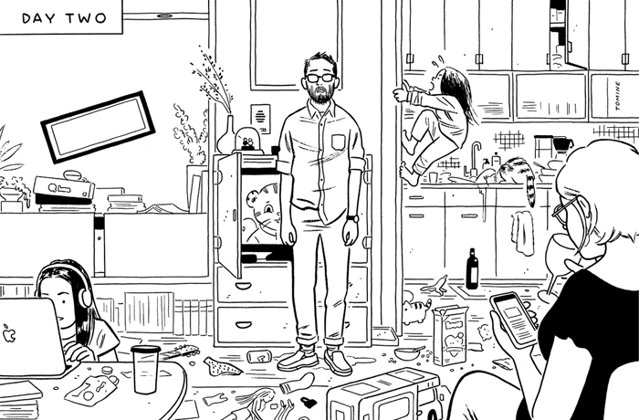 Adrian Tomine QA interior